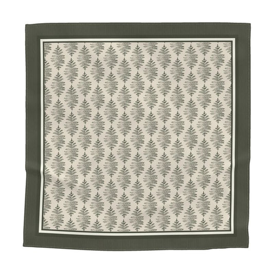 The Fern Bandana | Artist-Designed Luxury Silk Bandana