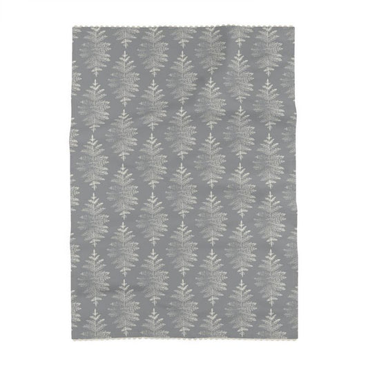 The Fern Tea Towel | Dusky Blue