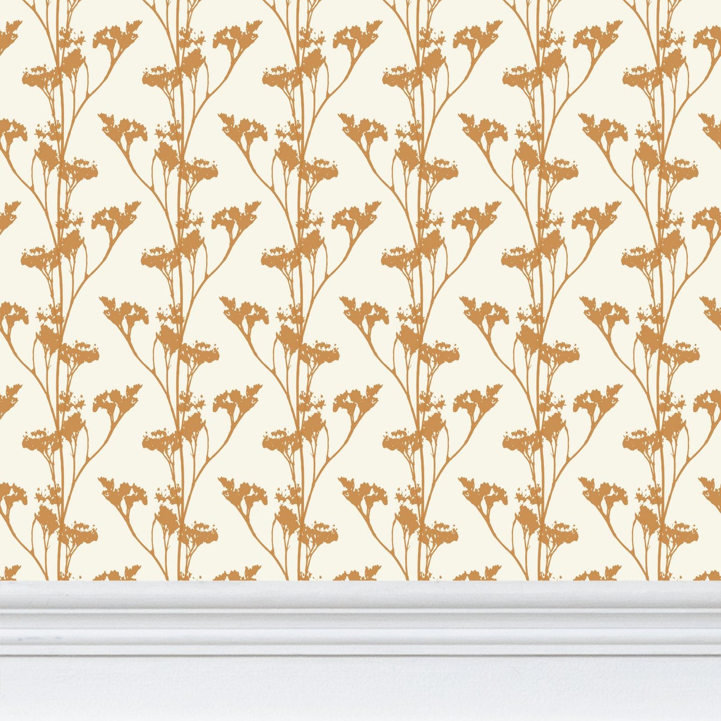 Gathered Stems Wallpaper