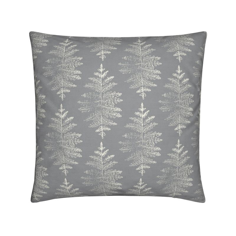 Fern Cushion | Dusky Blue