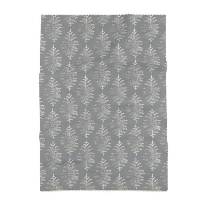 The Fern Tea Towel | Dusky Blue