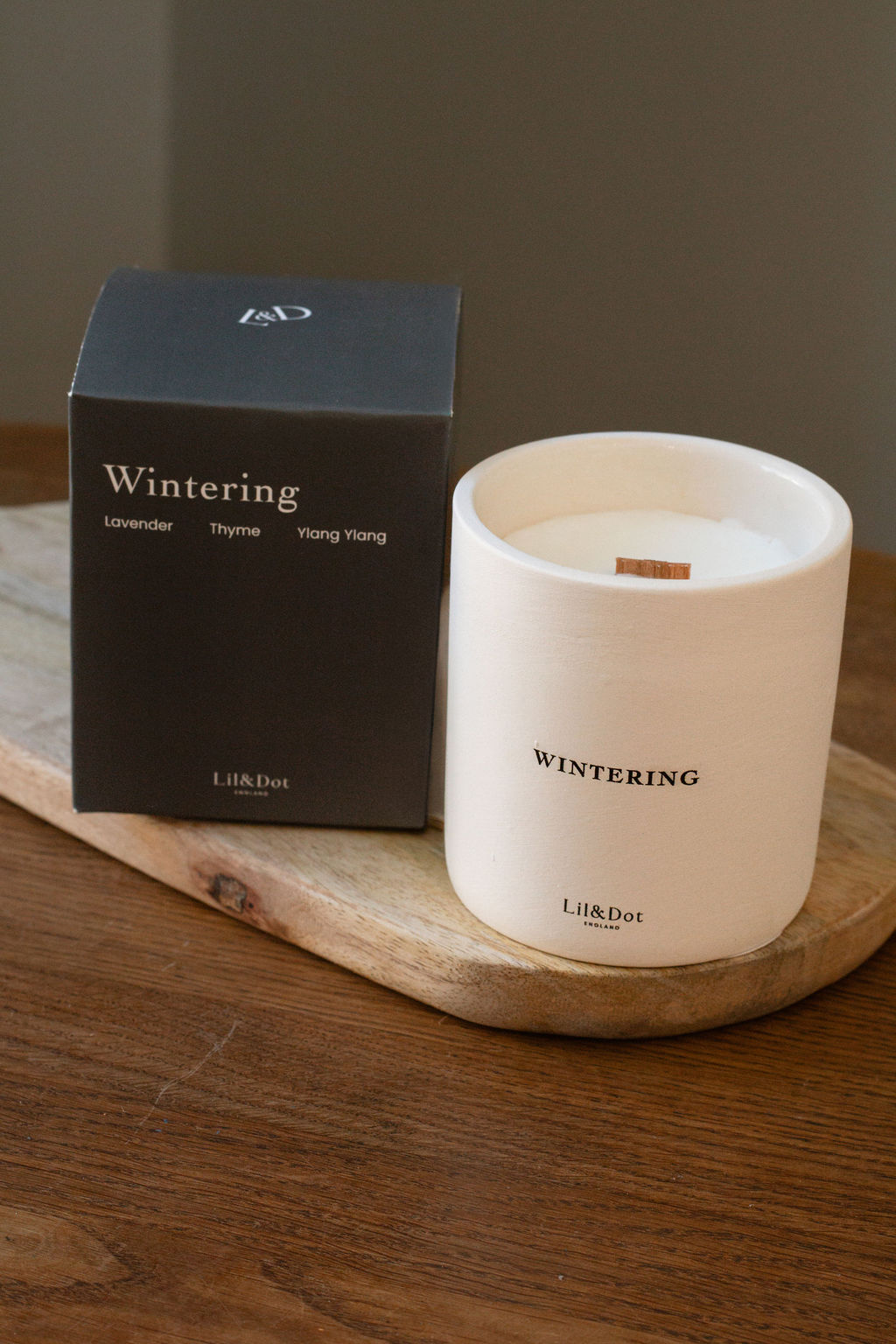 Wintering candle