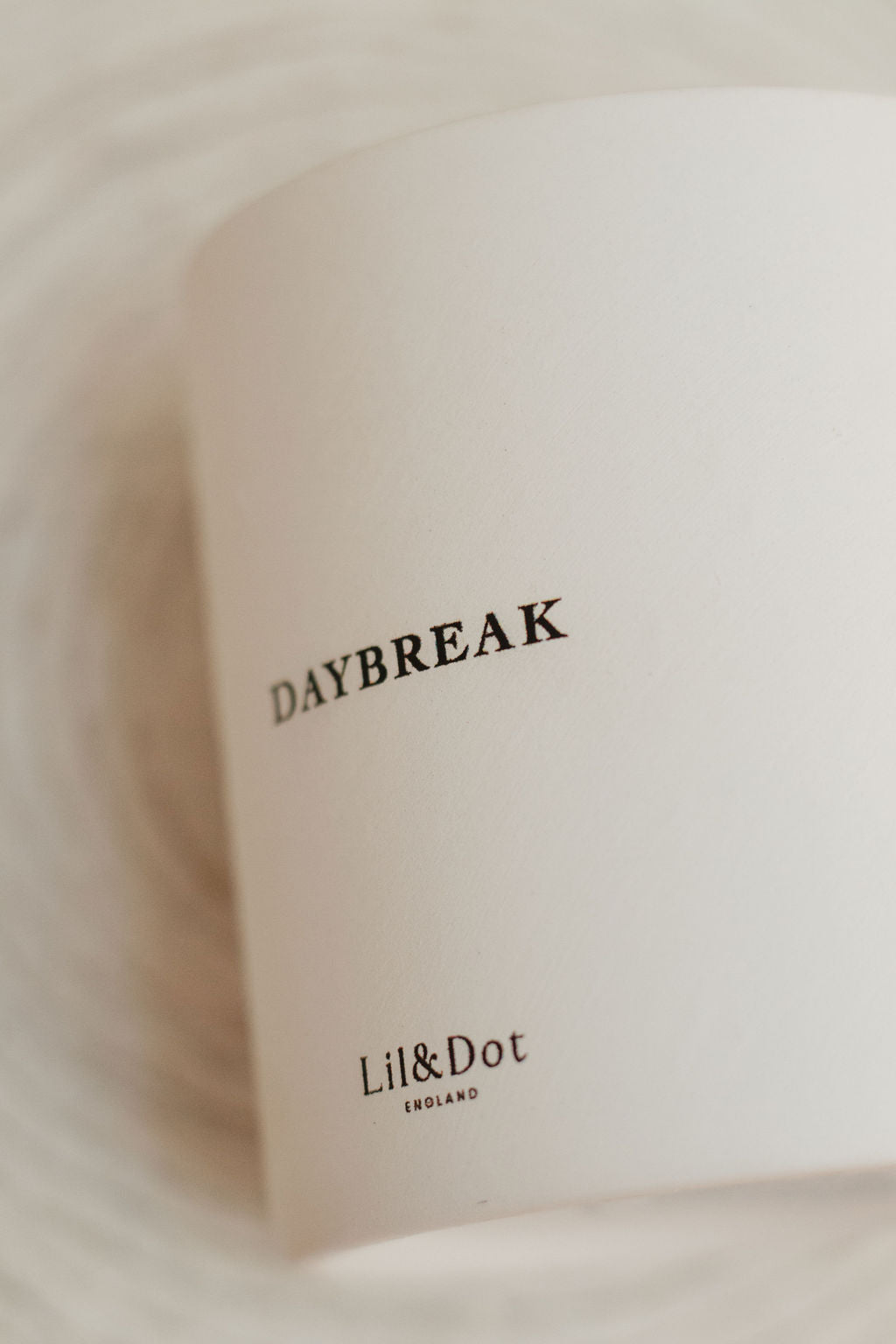 Daybreak Candle